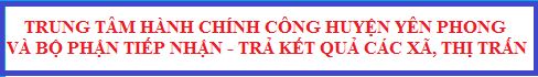 Banner thủ tục HCC